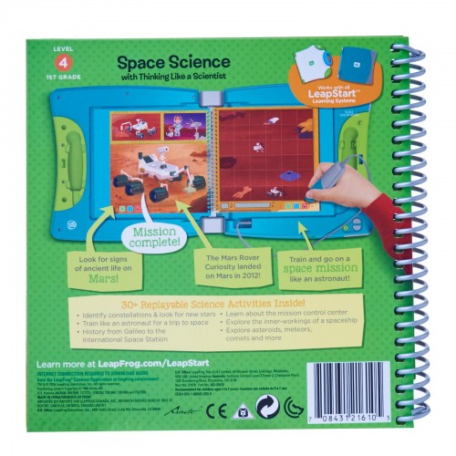 LeapFrog Leapstart Book - Space Science with Thingking Like a Scientist